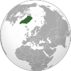 Description de l'image Kingdom of Denmark (orthographic projection).svg.
